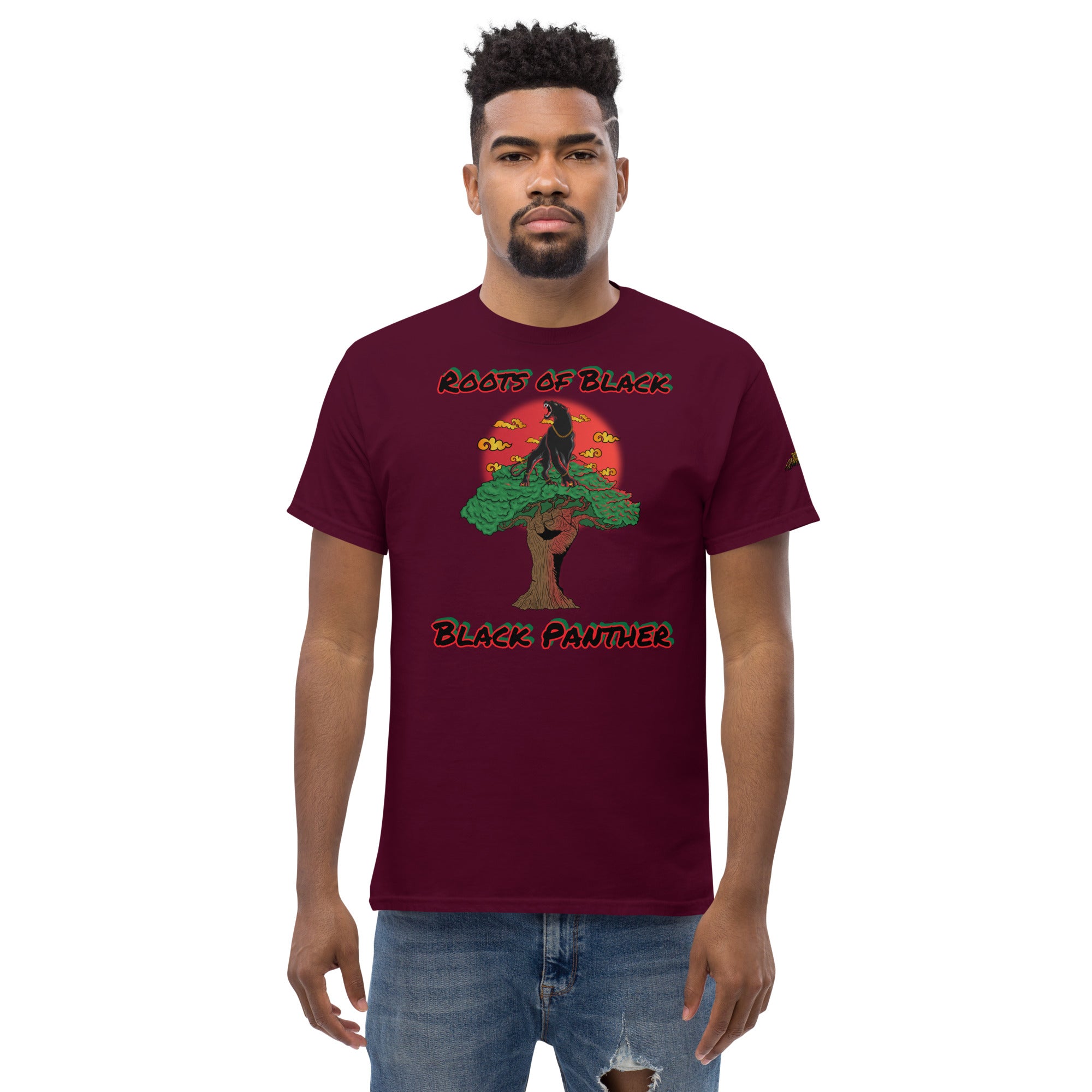 Roots of Black Tree Black Panther T-Shirt