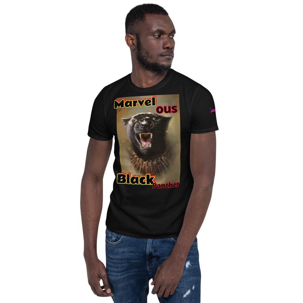 Marvelous Black Panther T-Shirt – Roots of Black, image size:1000x1000