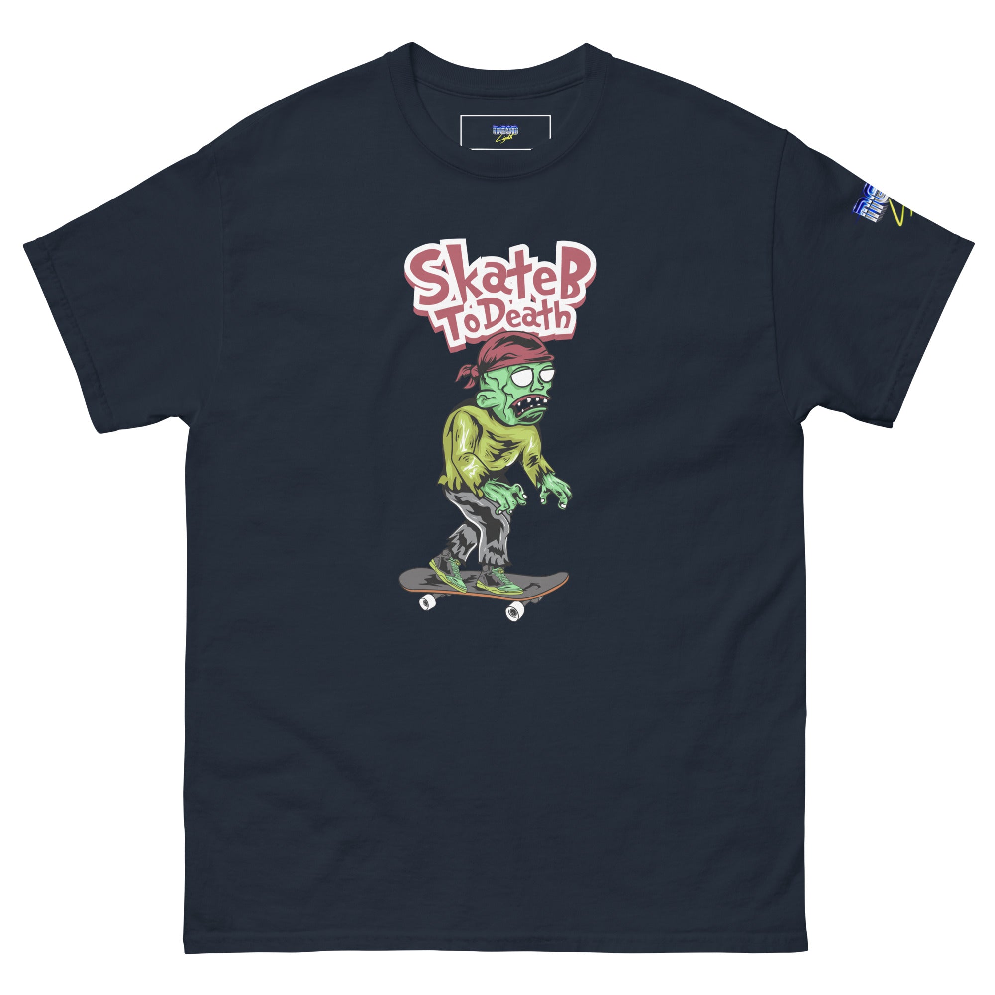 SkateB to Death x SitW T-Shirt – Roots of Black