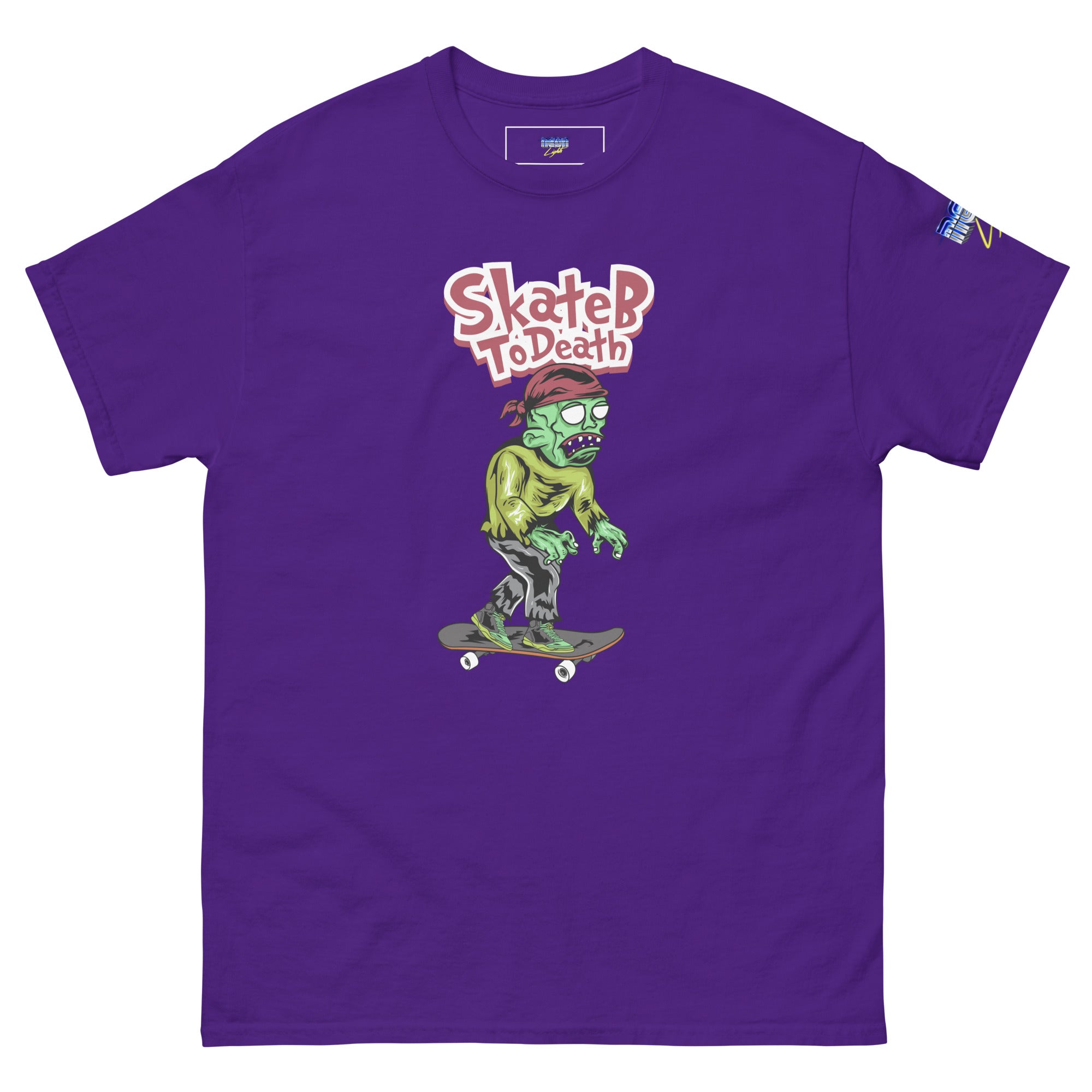 SkateB to Death x SitW T-Shirt – Roots of Black