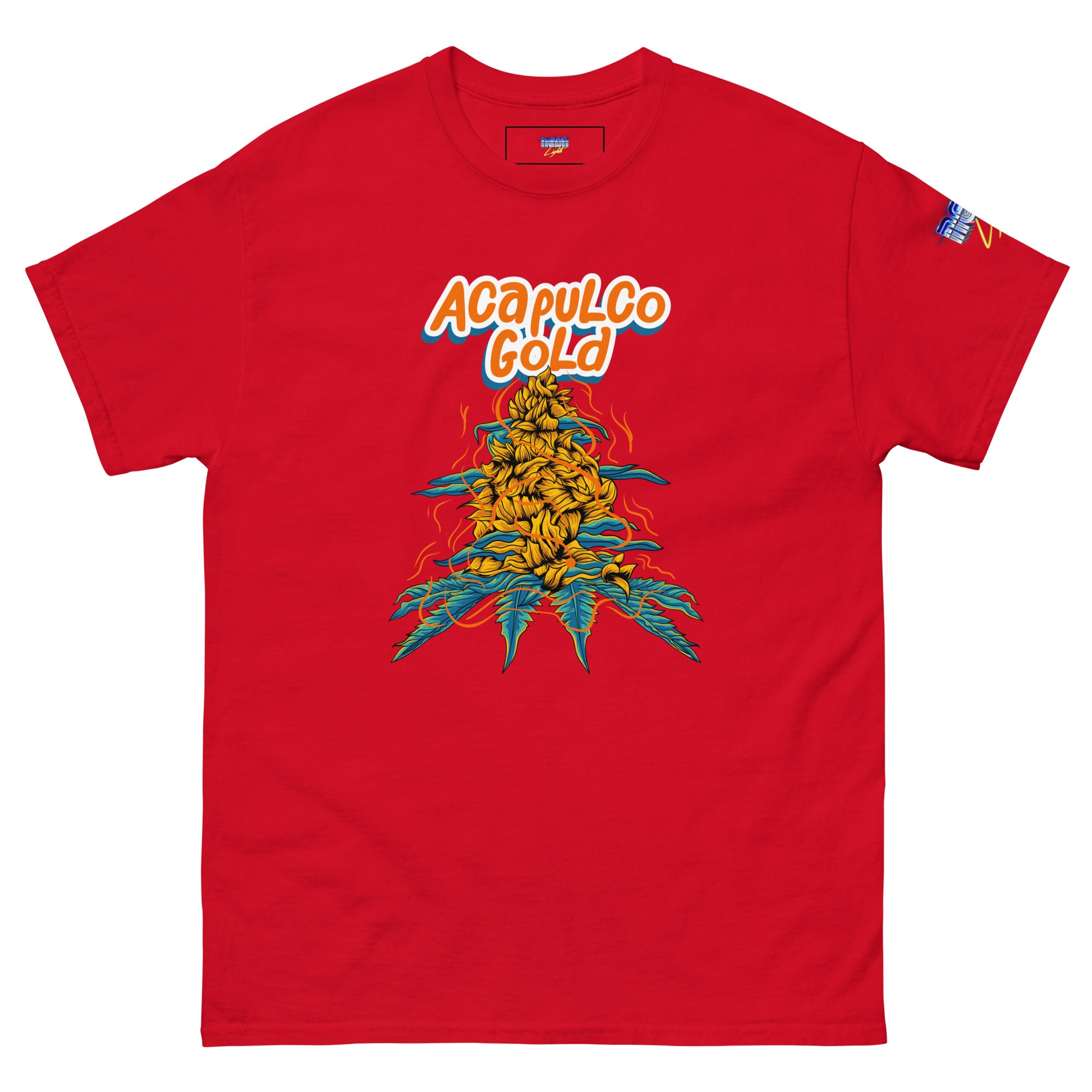 unisex-classic-tee-red-front- 