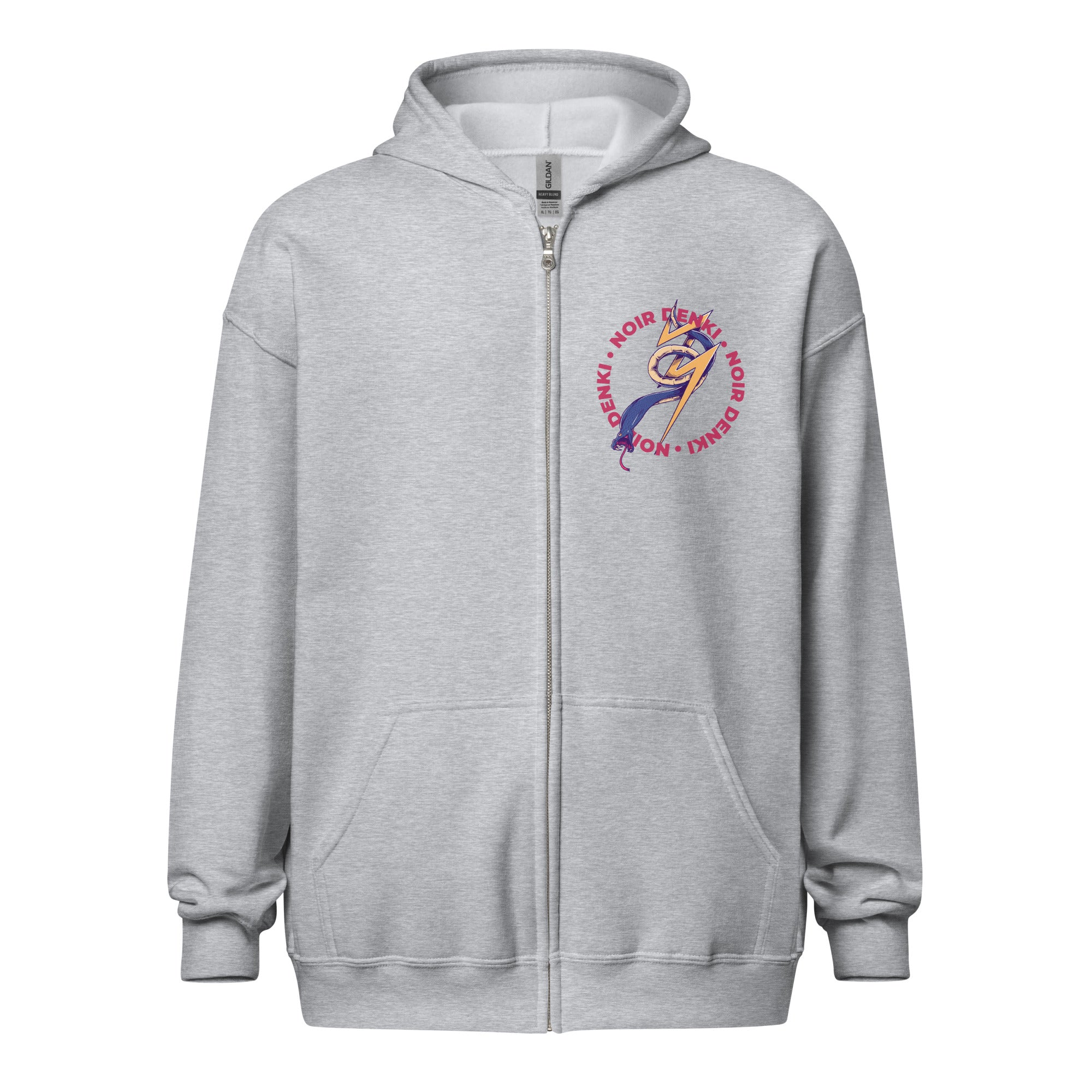 Noir Denki Oda Clan Zip Hoodie – Roots of Black