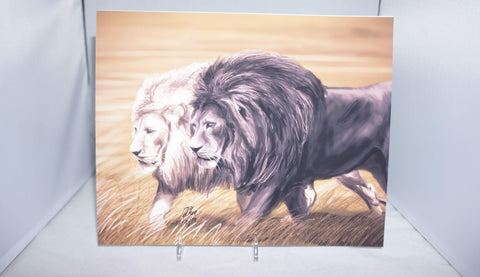 Black Lion White Lion Fine Art - Roots of Black