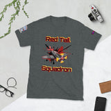 Red Tail Squadron T-Shirt - Roots of Black