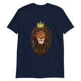 Rasta Lion King T-Shirt - Roots of Black