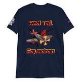 Red Tail Squadron T-Shirt - Roots of Black