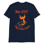 Phoenix From The Ashes Feather T-Shirt - Roots of Black