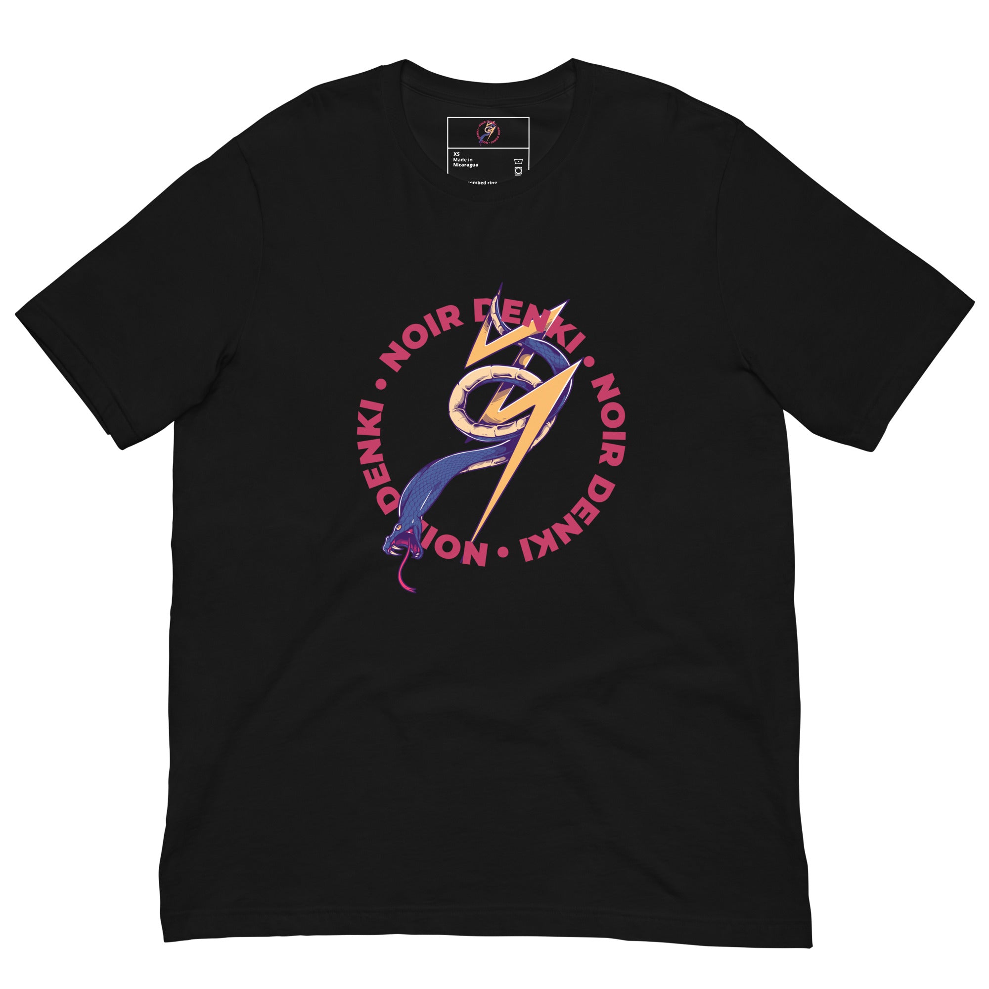 Noir Denki Logo T-Shirt – Roots of Black
