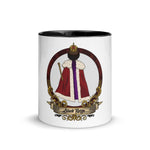 Black Reign Logo Mug with Color Inside - Roots of Black
