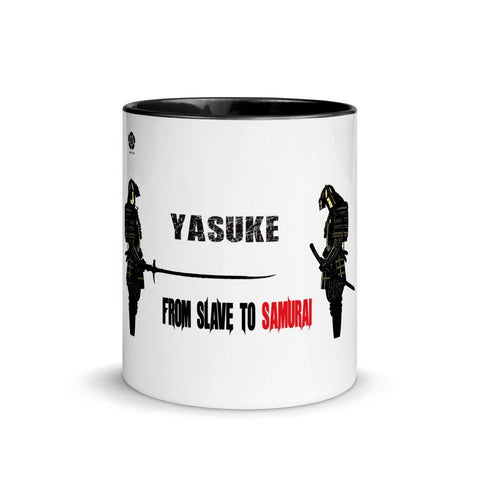 Yasuke From Slave to Samurai Mug with Color Inside - Roots of Black