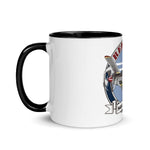 Red Tail Squadron Mug with Color Inside - Roots of Black