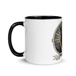 Black History Black Panther CU Mug with Color Inside - Roots of Black