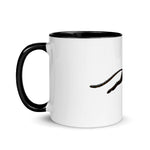 Black Cheetah Mug with Color Inside - Roots of Black