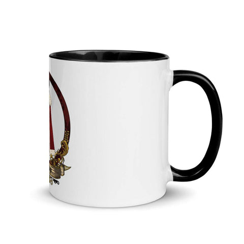 Black Reign Logo Mug with Color Inside - Roots of Black