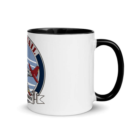 Red Tail Squadron Mug with Color Inside - Roots of Black