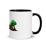 Roots of Black Mug with Color Inside - Roots of Black