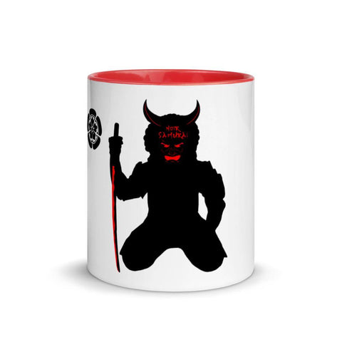 Yasuke Noir Samurai Mug with Color Inside - Roots of Black