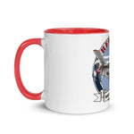 Red Tail Squadron Mug with Color Inside - Roots of Black