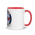 Red Tail Squadron Mug with Color Inside - Roots of Black