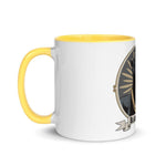 Black History Black Panther CU Mug with Color Inside - Roots of Black