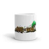 Roots of Black White glossy mug - Roots of Black