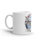 Red Tail Squadron White Glossy Mug - Roots of Black