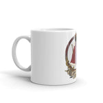 Black Reign White glossy mug - Roots of Black