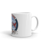 Red Tail Squadron White Glossy Mug - Roots of Black