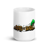 Roots of Black White glossy mug - Roots of Black