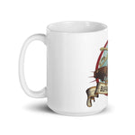 Buffalo Soldier White glossy mug - Roots of Black