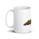 Roots of Black White glossy mug - Roots of Black