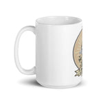 One Mic White Glossy Mug - Roots of Black