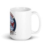 Red Tail Squadron White Glossy Mug - Roots of Black