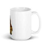 TIP White Glossy Mug - Roots of Black